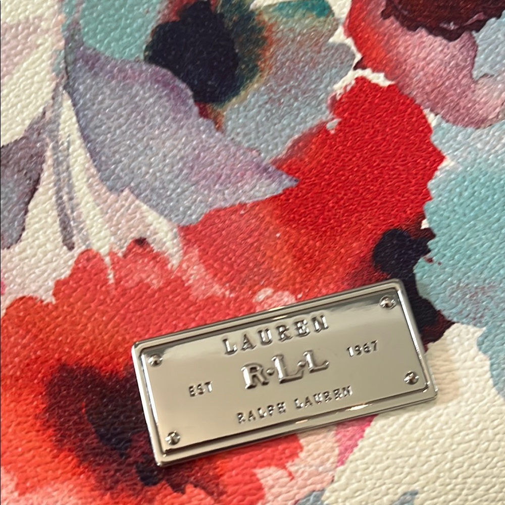 Floral Leather Satchel
Ralph lauren's - Picture 5 of 8